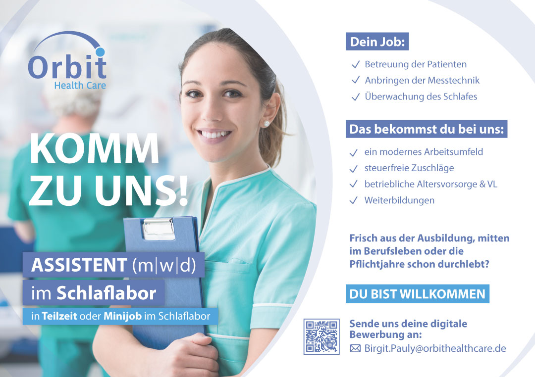 Orbit Health Care Stellenanzeige Orbit Health Care Stellenanzeige